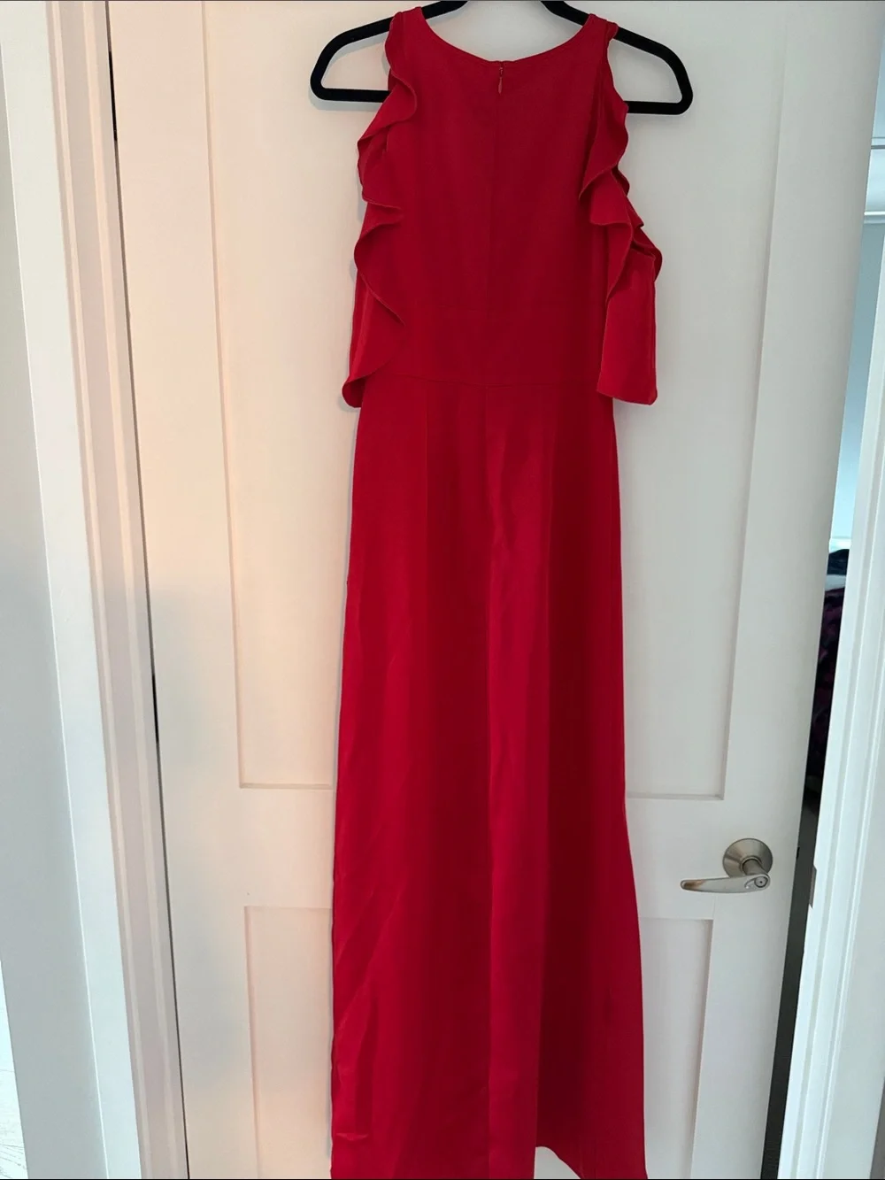 Monique Lhuillier Red Evening Gown